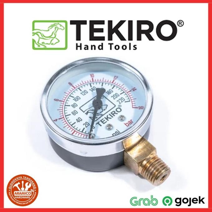 Produk Baru Pressure Gauge 6 Bar Tekiro