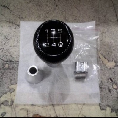 Promoo terbaruu gear shift knob motif Carbon mobil Suzuki Ignis