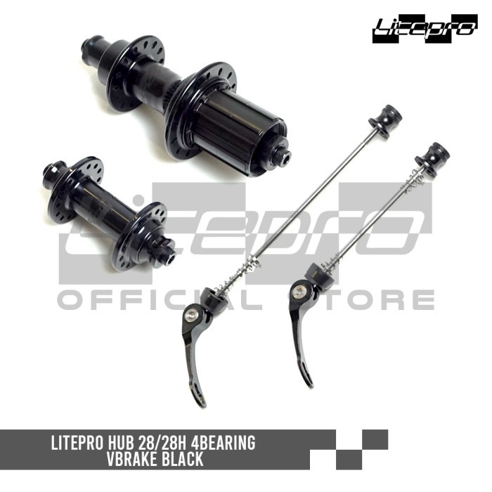 TERBARU LITEPRO HUB 28/28H 4BEARING VBRAKE