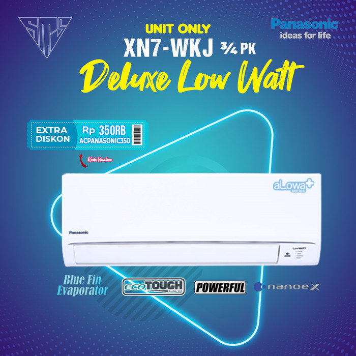 AC Panasonic 3/4 PK CS-XN7WKJ Deluxe Alowa