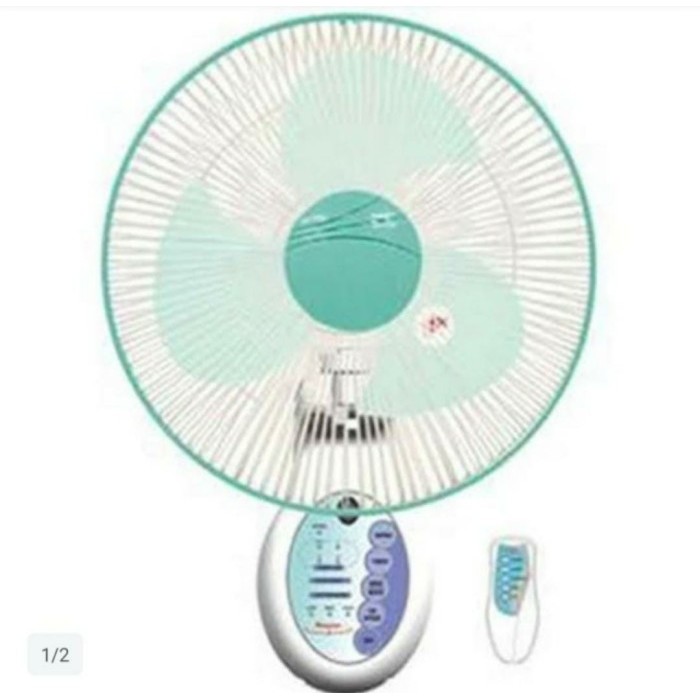 Kipas Angin Dinding Remote / Wall Fan Maspion MWF 4001 RC Remote