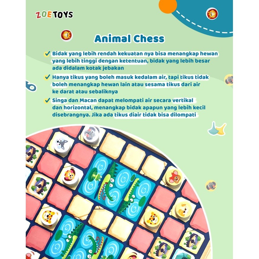ZOETOYS 9IN1 WOODEN BOARD GAME PERMAINAN PAPAN LUDO ULAR TANGGA