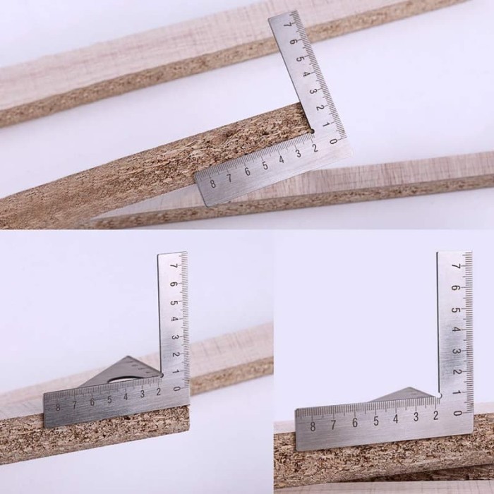 

PENGGARIS SUDUT 3 SISI SPEED SQUARE TUKANG WOODWORKING RULER PRESISI