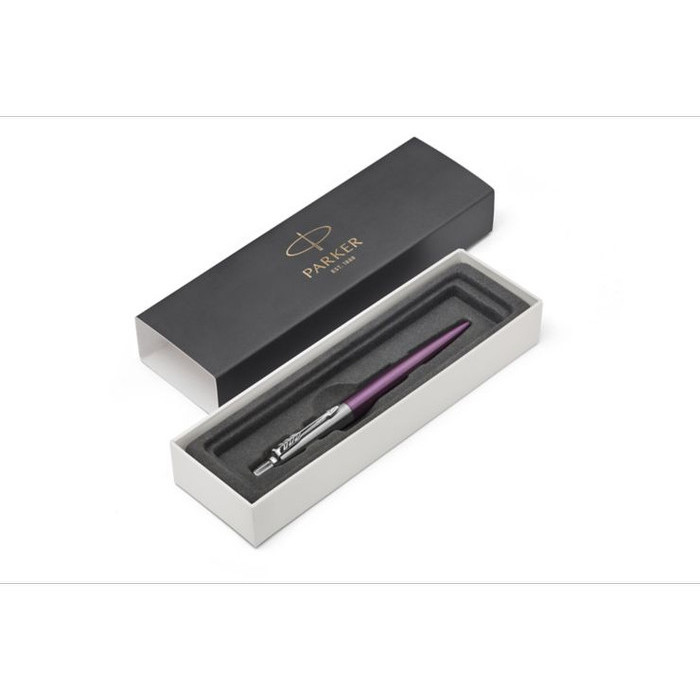

PARKER JOTTER VICTORIA VIOLET CHROME TRIM BALLPOINT
