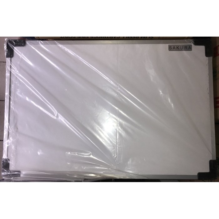 

WHITE BOARD SAKURA 60 X 90 PAPAN TULIS WHITEBOARD 60 X 90 TANGGUNG