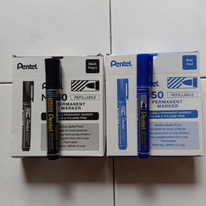 

SPIDOL PERMANEN PENTEL N450 1 PACK ISI 12 PCS