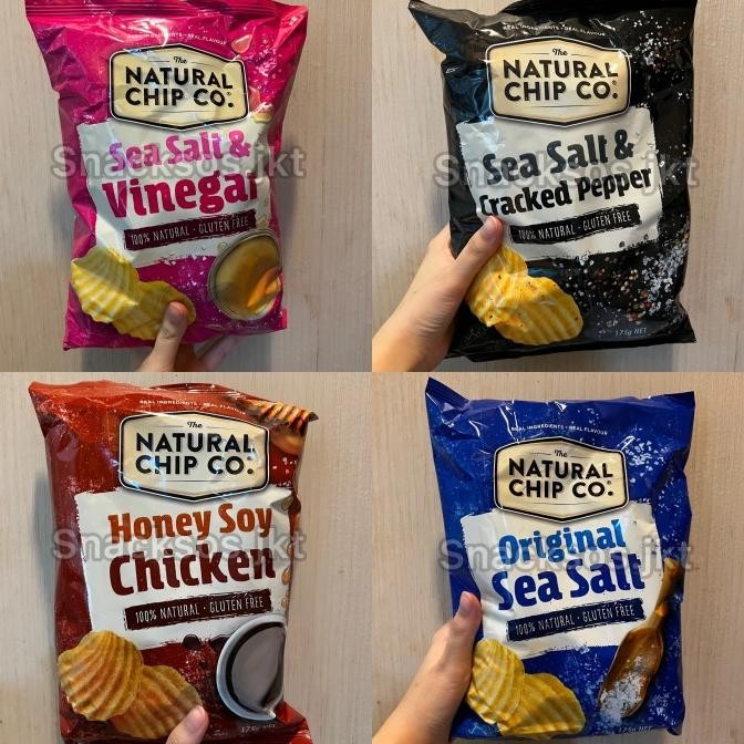 

READY STOCK THE NATURAL CHIP & CO SEA SALT VINEGAR CRACKED PEPPER HONEY SOY POTATO !!!!!