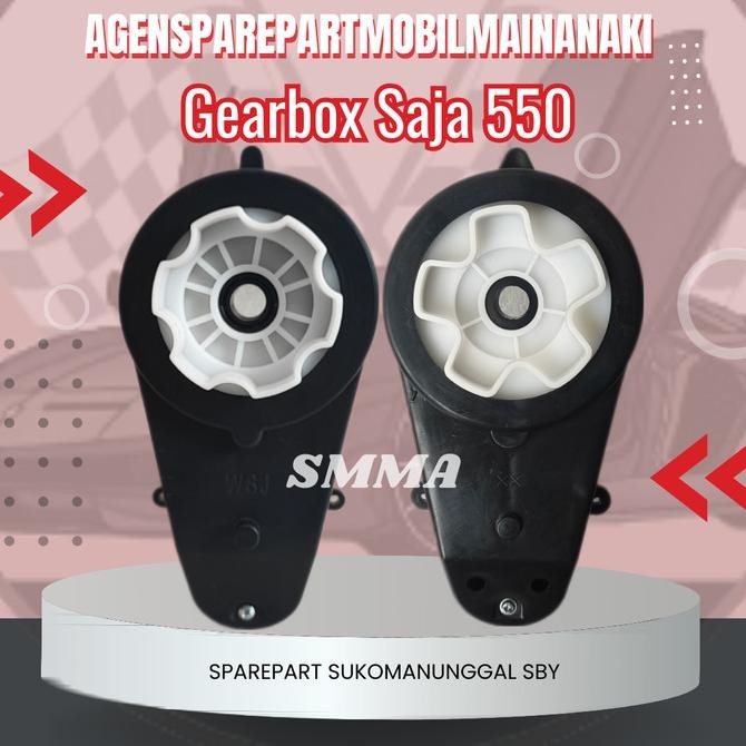 Ori - Gearbox Besar 550 Tanpa Dinamo Pliko/Gear/ Mobil Motor Mainan Aki Termurah
