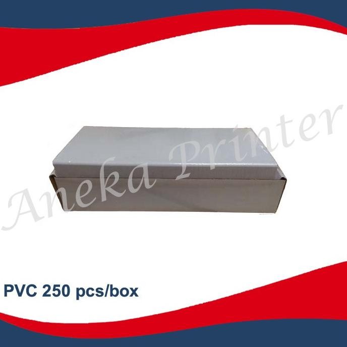 

Promo Kartu PVC White Blank Card 250 pcs/box COD