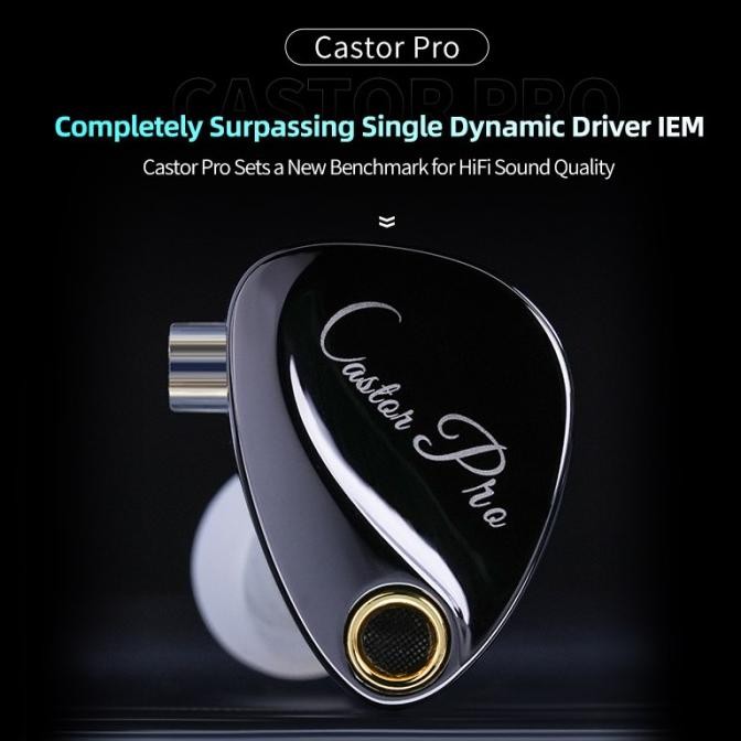 KZ CASTOR PRO Dual DD In Ear Metal Earphone