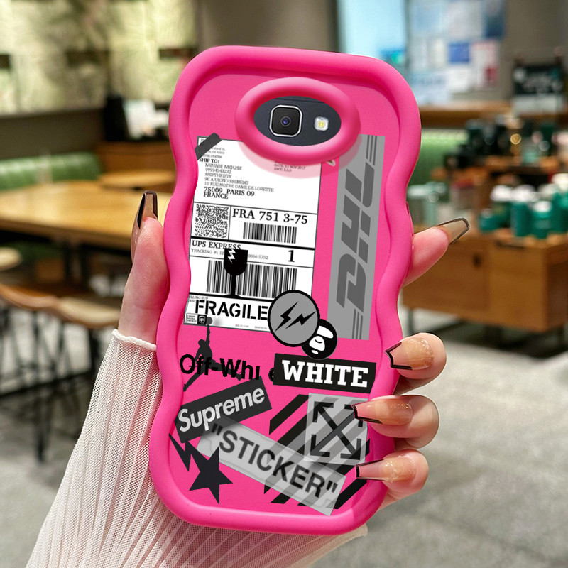 Casing Hp Untuk Samsung J7 Prime Case Casing kode batang modis Kasing silikon HP Softcase Cesing Kes