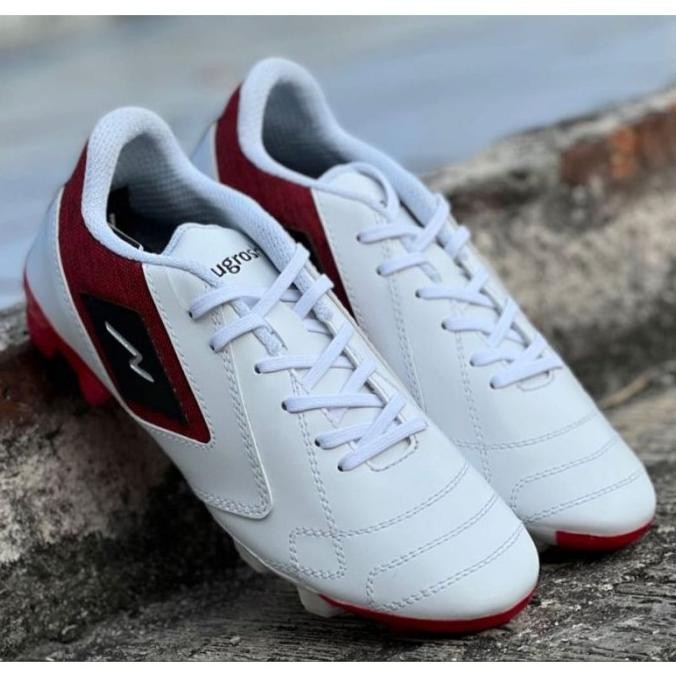 Sepatu Bola Nugrosh Remain Fg White Red Original New Takterbatasmall