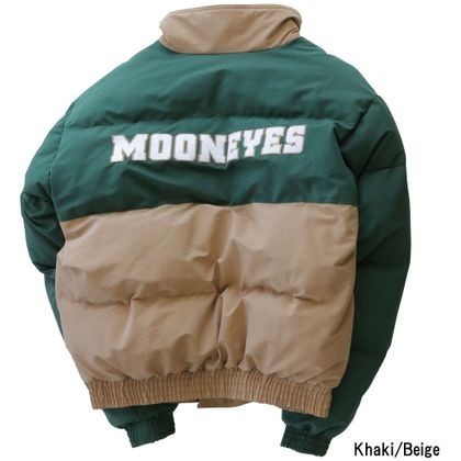 Jaket Puffy Moon Eyes Khaki Beige