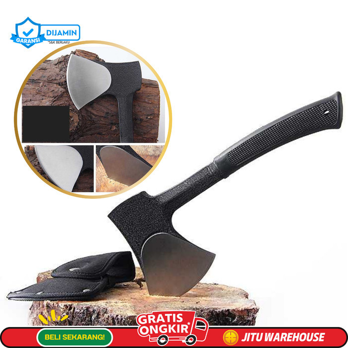 TERBARU Kapak Pemotong Kayu Tajam Kampak Hand Tools Berburu