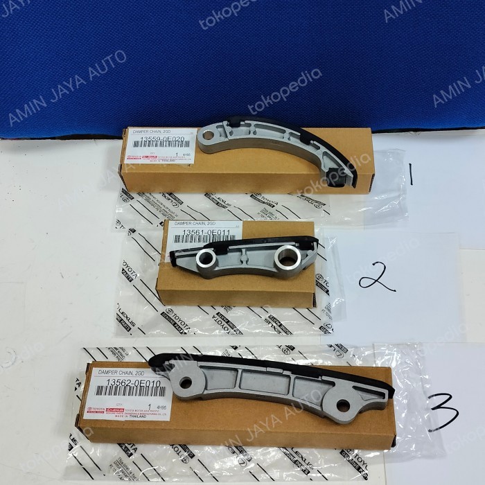 TERLARIS Tahanan Rantai Timing/damper chain innova reborn diesel Hilux revo 2GD