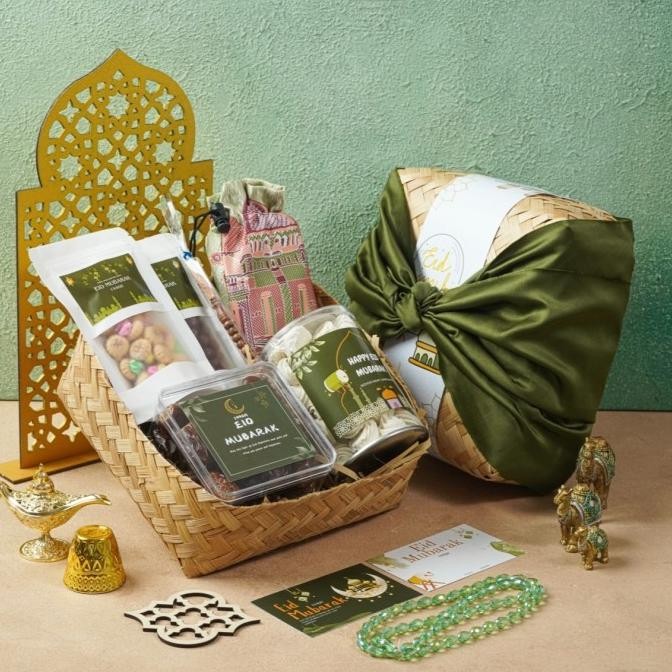 

Hampers Lebaran Besek / Hampers Idul Fitri/ Hampers Eid Mubarak Parsel