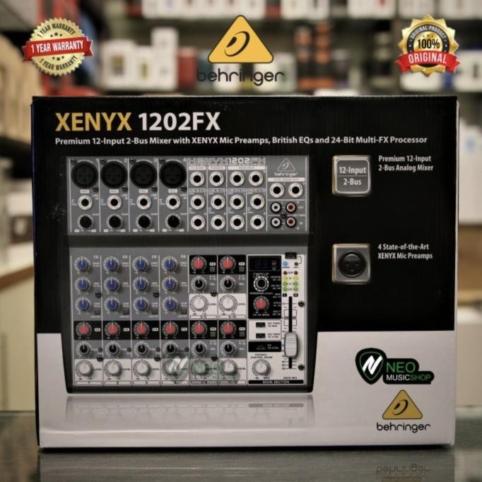 Promo Xenyx 1202Fx Behringer