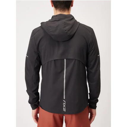 Terbaru Jaket Running Trail 2Xu Sl Men'S Fall Aero Jacket Mr6858A Bl Hash Bnip Terlaris