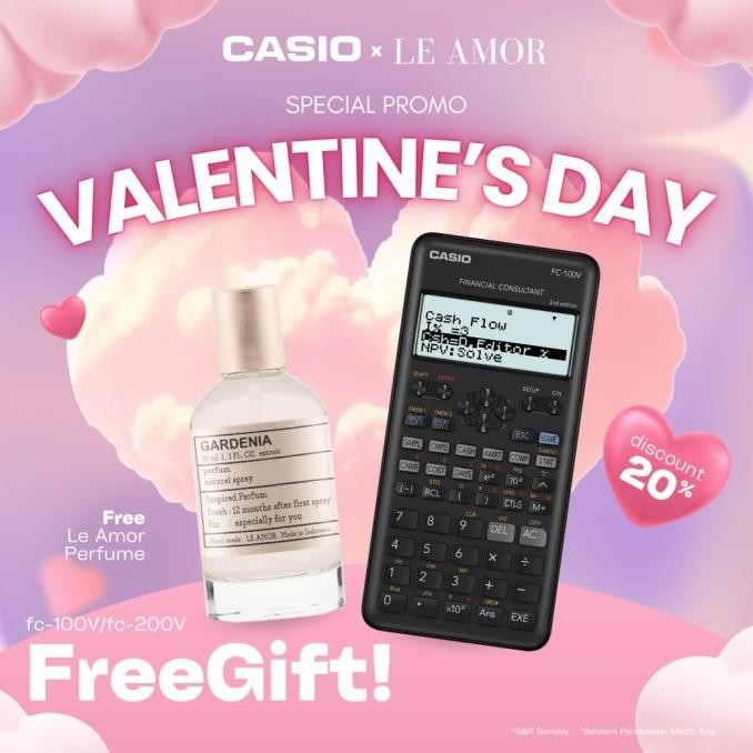 

Casio Financial Calculator FC-100V