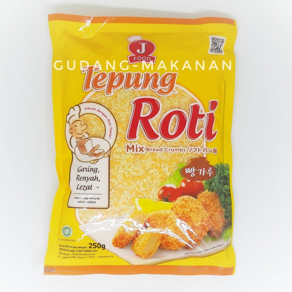 

JFood Panko Mix / Tepung Roti Mix 250gr