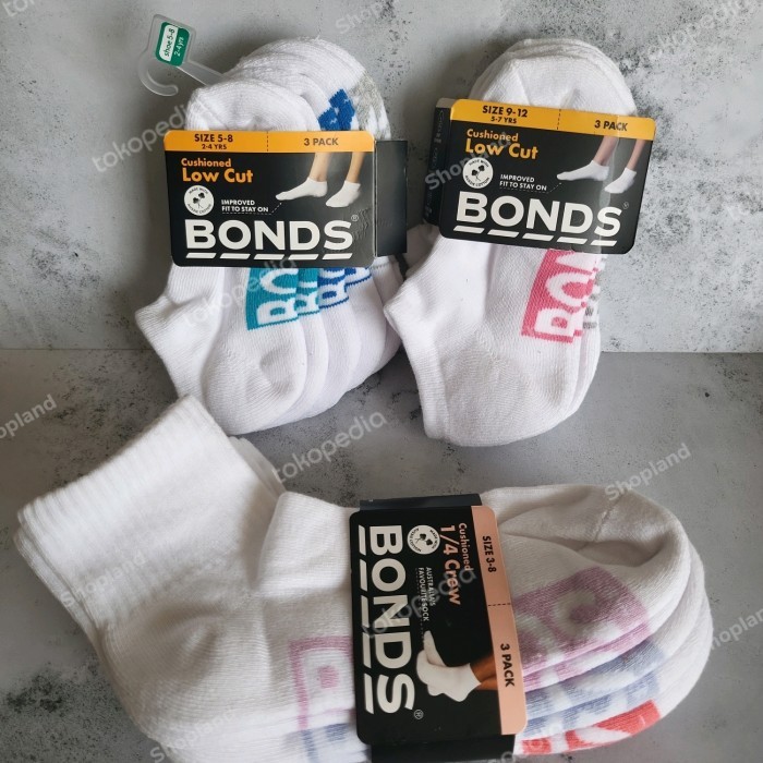 Bonds socks kaos kaki Australia
