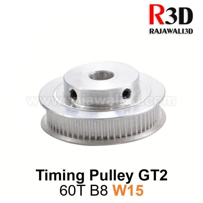 GT2 TIming Pulley 60 Teeth Bore 8mm Belt 15mm