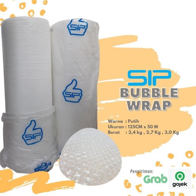 

Bubble Wrap Bening Roll (Khusus Gojek/Grab/Kurir Toko) Original Dan Terlaris