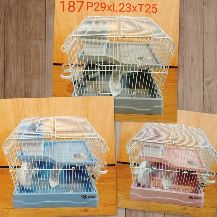 Kandang Hamster Dayang 187 1set / Dayang Hamster Cage Pet Cage