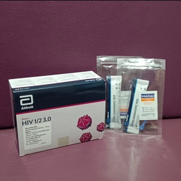 SD Bioline HIV 1/2 Multi isi 100 Privacy Aman
