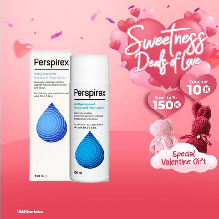 Perspirex Hand & Foot Lotion 100 ml Anti Pespirant dan Bau Kaki