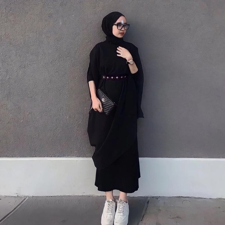 Stok Terbatas Outer Kaftan Rinjani Untuk Atasan Kondangan Wanita Lebaran Hari Raya Kaptan Remaja Kek