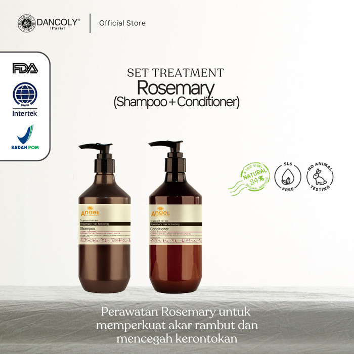 Dancoly Rosemary Hair Activating Shampoo + Conditioner