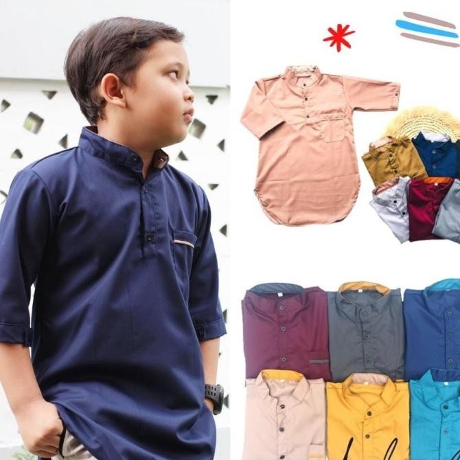 Koko Anak Tanggung | Kurta Remaja | Kurta Pakistan Anak | Koko Kurta Original