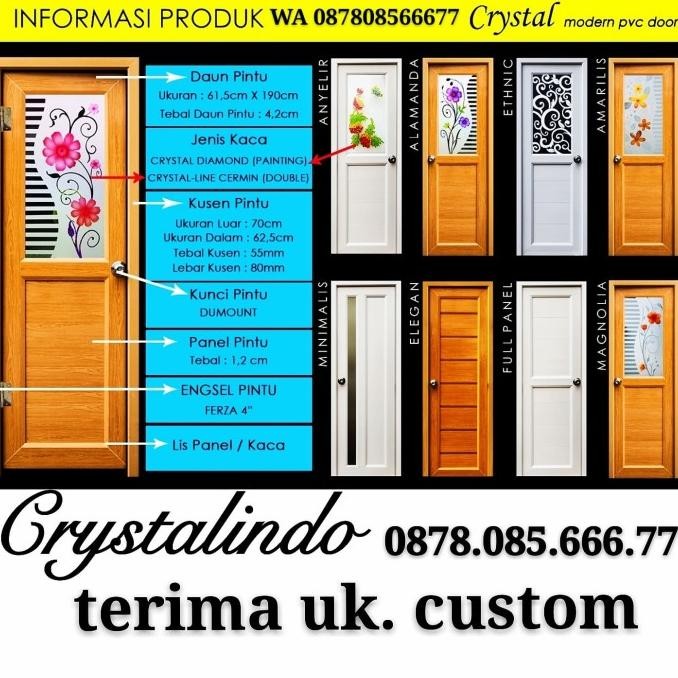 Pintu Pvc Crystal Betaaleollshop