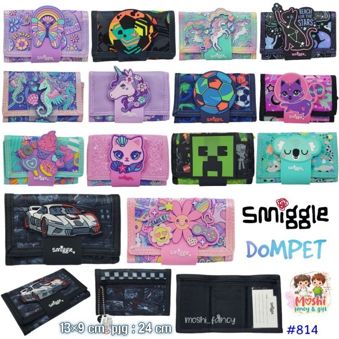 Terbaru Dompet Smiggle Anak / Dompet Lipat Smiggle Anak Laki-Laki Perempuan Best Seller