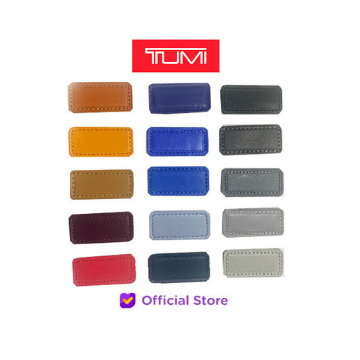 TERBARU TUMI Patch Monogram - Initial Embossed Replacement Pad - Multi Color (Tipe A) - Cokelat