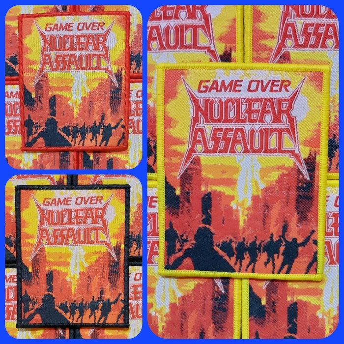 Woven Patch Nuclear Assault - Game Over