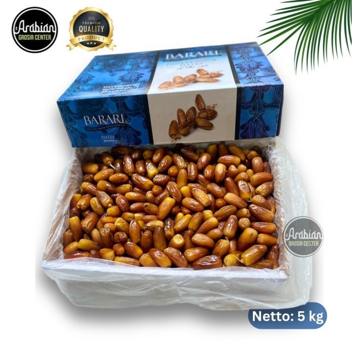 

kurma Barari Tunisia Madu 5 KG Barari Deglet Nour Dates / Algeria