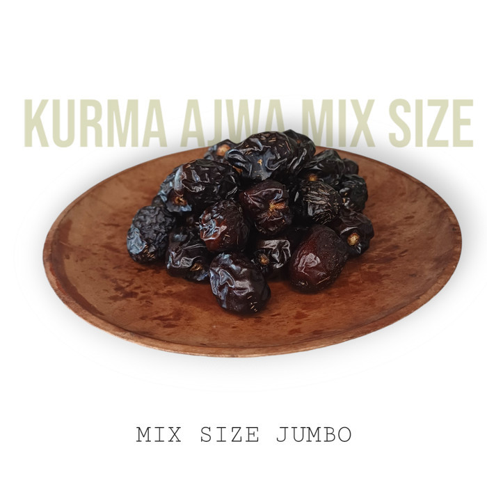 

Kurma Ajwa 1kg Almadinah Kurma Nabi Termurah Lembut