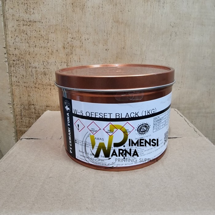 

Tinta Offset Cemani Toka - W5 Black