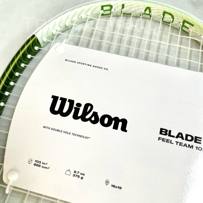 Terbaru Raket Tenis Wilson Blade Feel Team 103/ Tennis Racket Wilson Blade 103 Best Seller