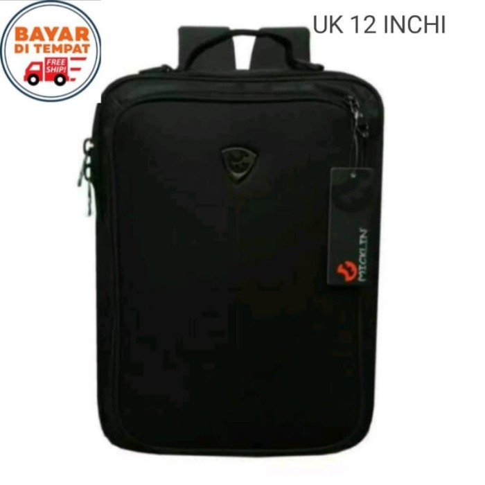 Tas Laptop Micklin 12 Inchi / CASE Laptop /Ransel Laptop Multifungsi