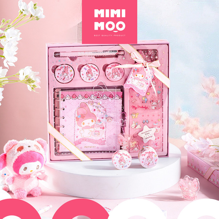 

TERLARIS! MIMIMOO Paket Gift 1 Set Spesial My Melody Edition