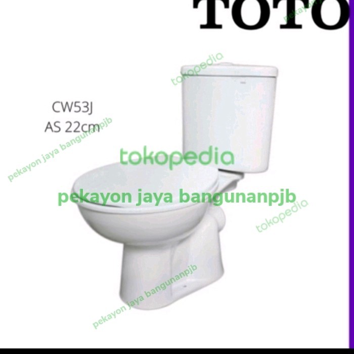 PROMO CLOSET DUDUK TOTO CW 53 J /CLOSET DUDUK TOTO CW 53 J / CLOSET KODE 736