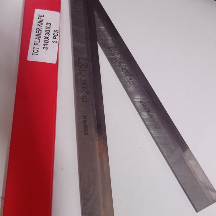 TERBARU Mata pisau serut TCT KADUR 310x30x3 Pisau Planer