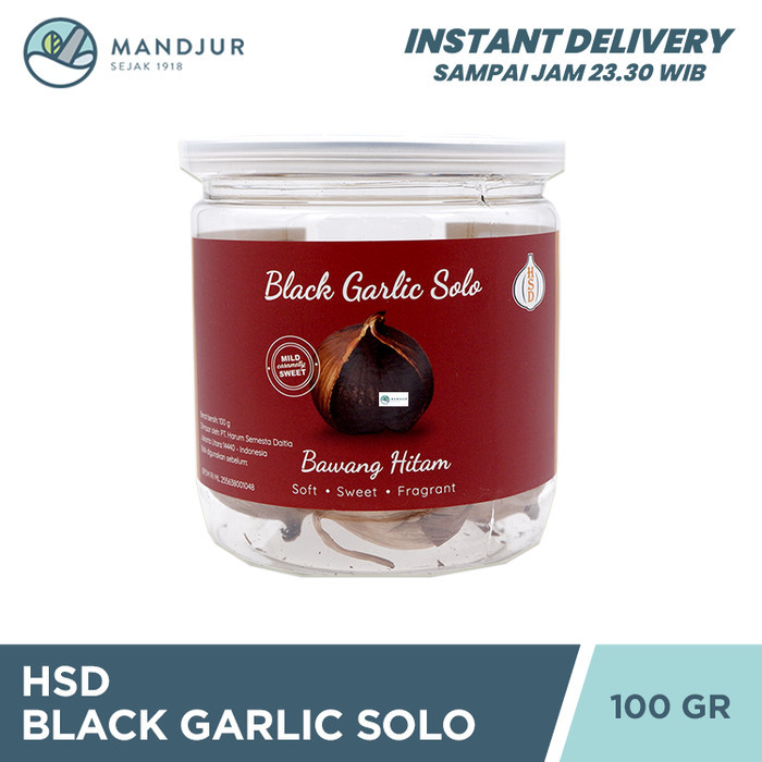 

Ready Hsd Black Garlic Solo 100 Gr - Bawang Hitam Tunggal Best Seller