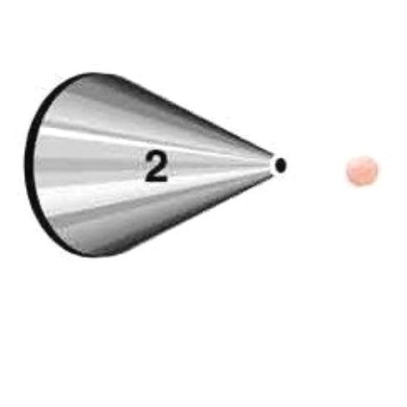 

|Premium| Wilton standart round tip no. 2