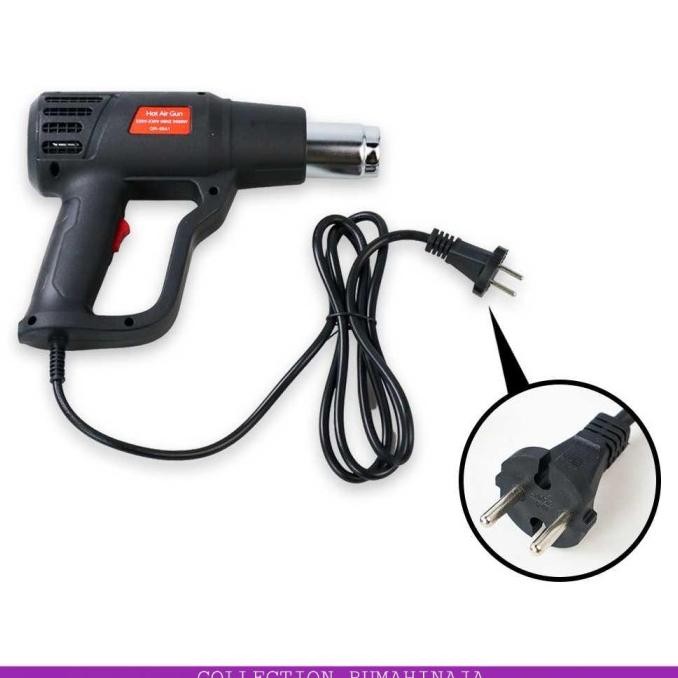 Mesin Pengering Pistol Udara Panas Pengering Rambut Pengering Sticker Terlaris