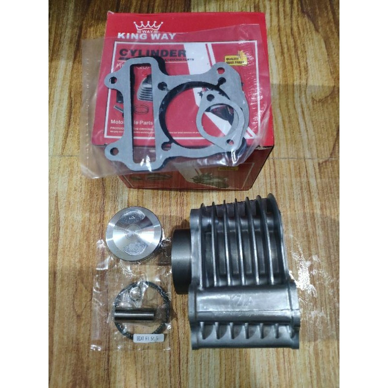 BLOK BLOCK SEHER PISTON 54.5 LINER BORING LUAR 58 MM KZL BEAT FI INJEKSI 2012 2014 BEAT FI STATER