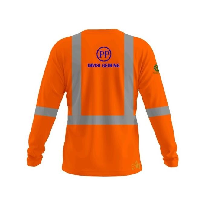 Diskon Kaos Safety Proyek Orange Divisi Gedung